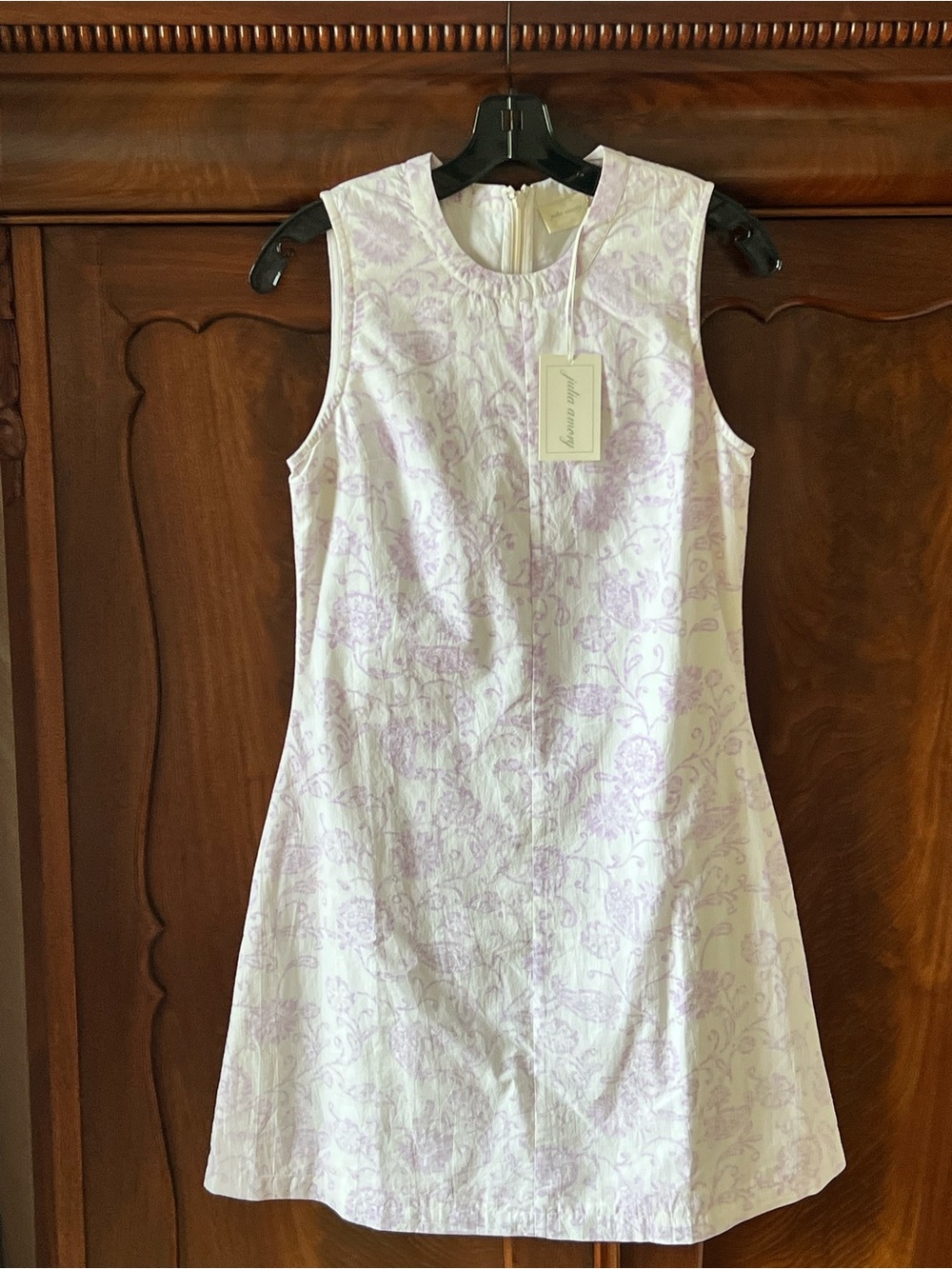 NWT Julia Amory Baby Jane Dress in Lavender Petunia